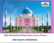 Painting contractors in Thrissur - Mini Color World - +91-9495045053. 