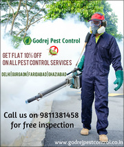 Spcl. Discount-10% OFF on all Pest Control Services -Contact Godrej Pe