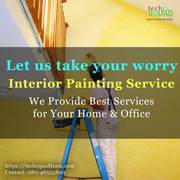Painting service for a perfect interior walls in Bangalore