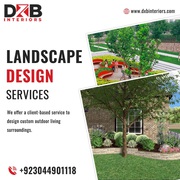 Top Landscape design services in Lahore | DXB Interiors
