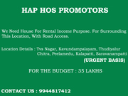We need house for Rental Income in Coimbatore