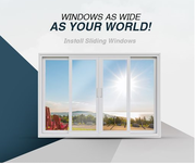Top Manufacturer and supplier Of UPVC Sliding Windows In Bangalore