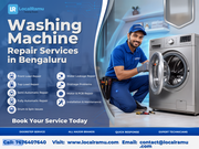 Get Your Washing Machine Fixed Today LocalRamu Bangalore